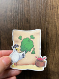 Coastal Crew treasure map Sticker