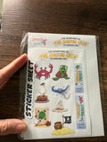 Coastal Crew sticker pack