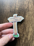 Hiking Trail Sticker 3"