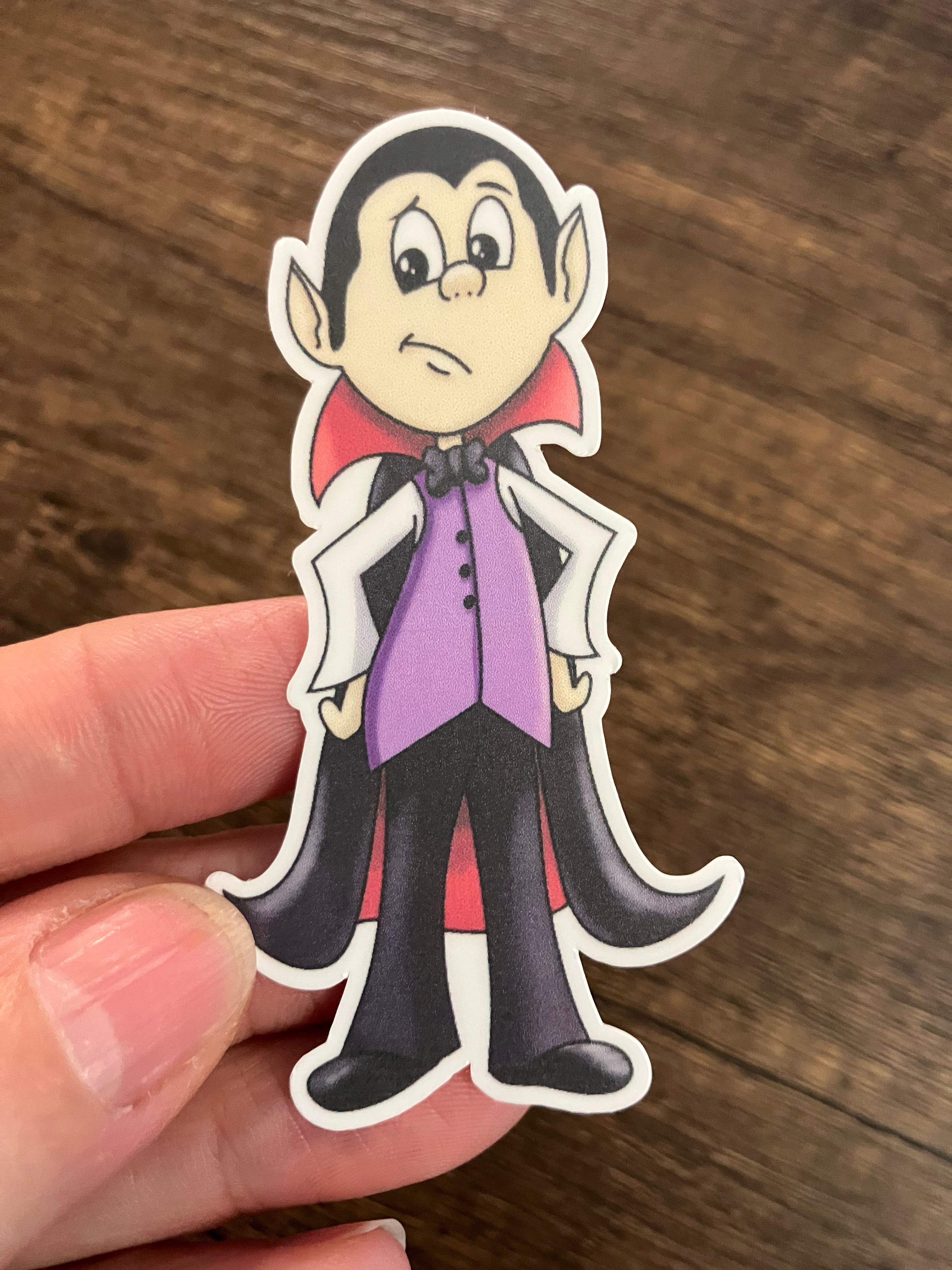 Dracula 3" sticker