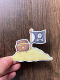 Coastal Crew Treasure Sticker