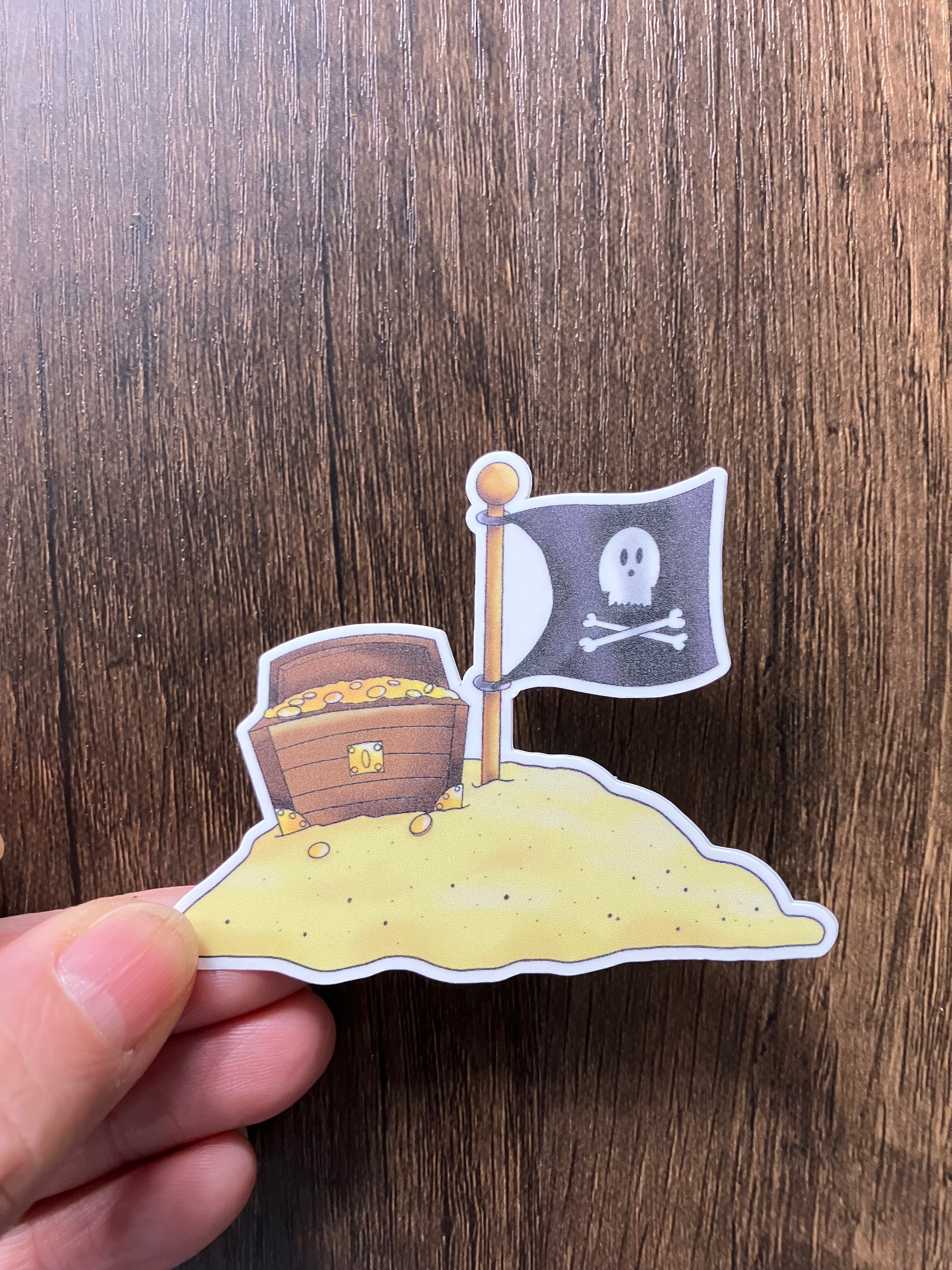 Coastal Crew Treasure Sticker