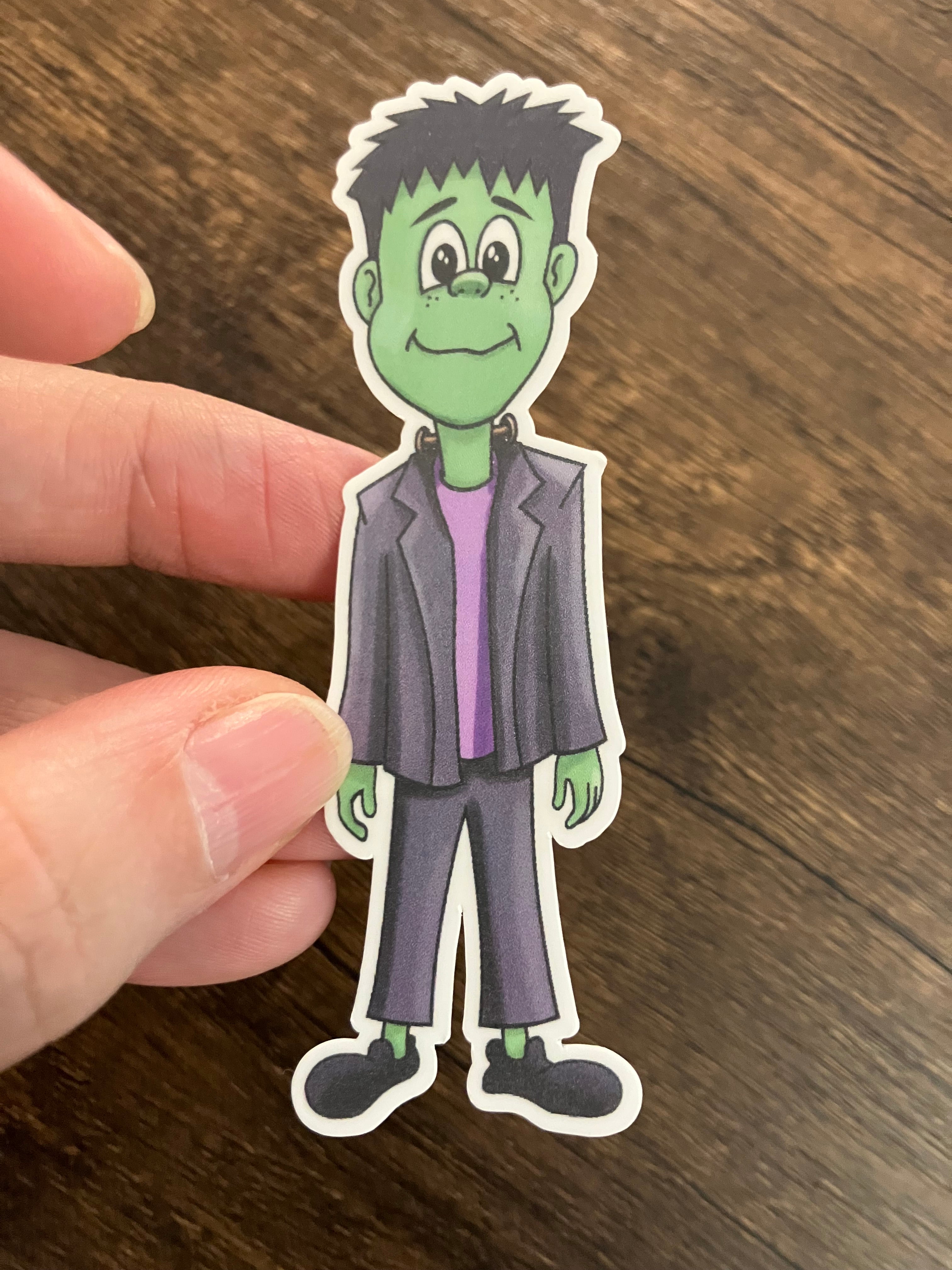 Frankenstein 3" sticker