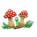 Wormy Mushrooms