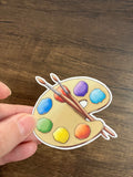 art pallet sticker 3"