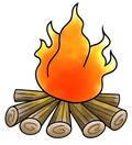 Fireplace Sticker