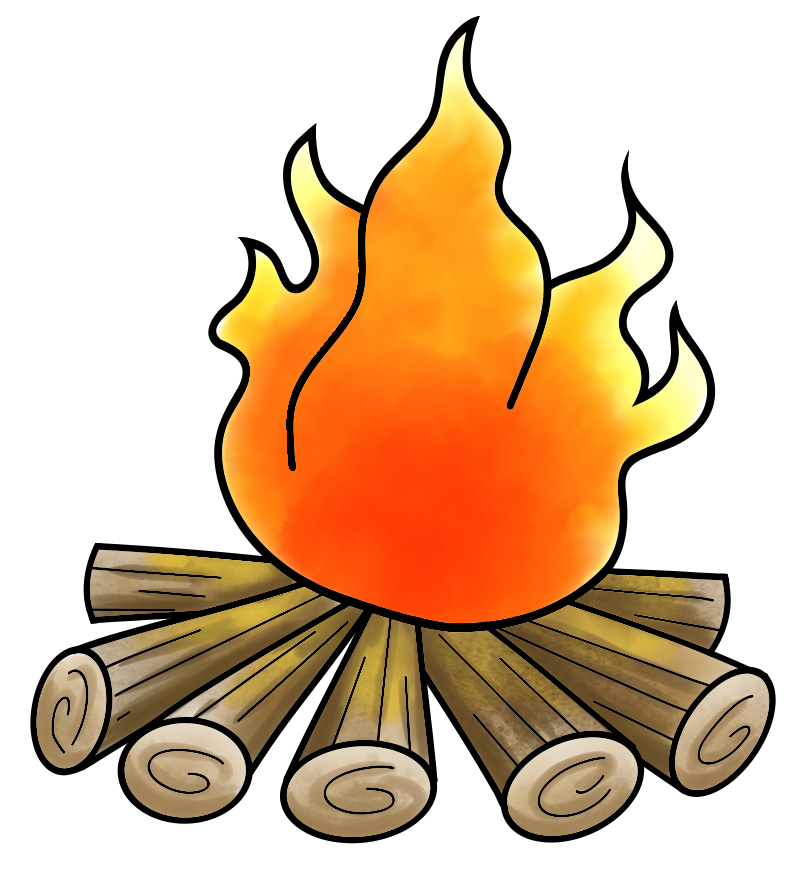 Fireplace Sticker