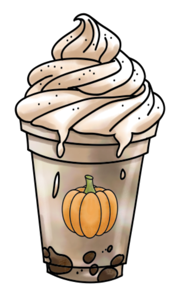 Pumpkin Latte Sticker