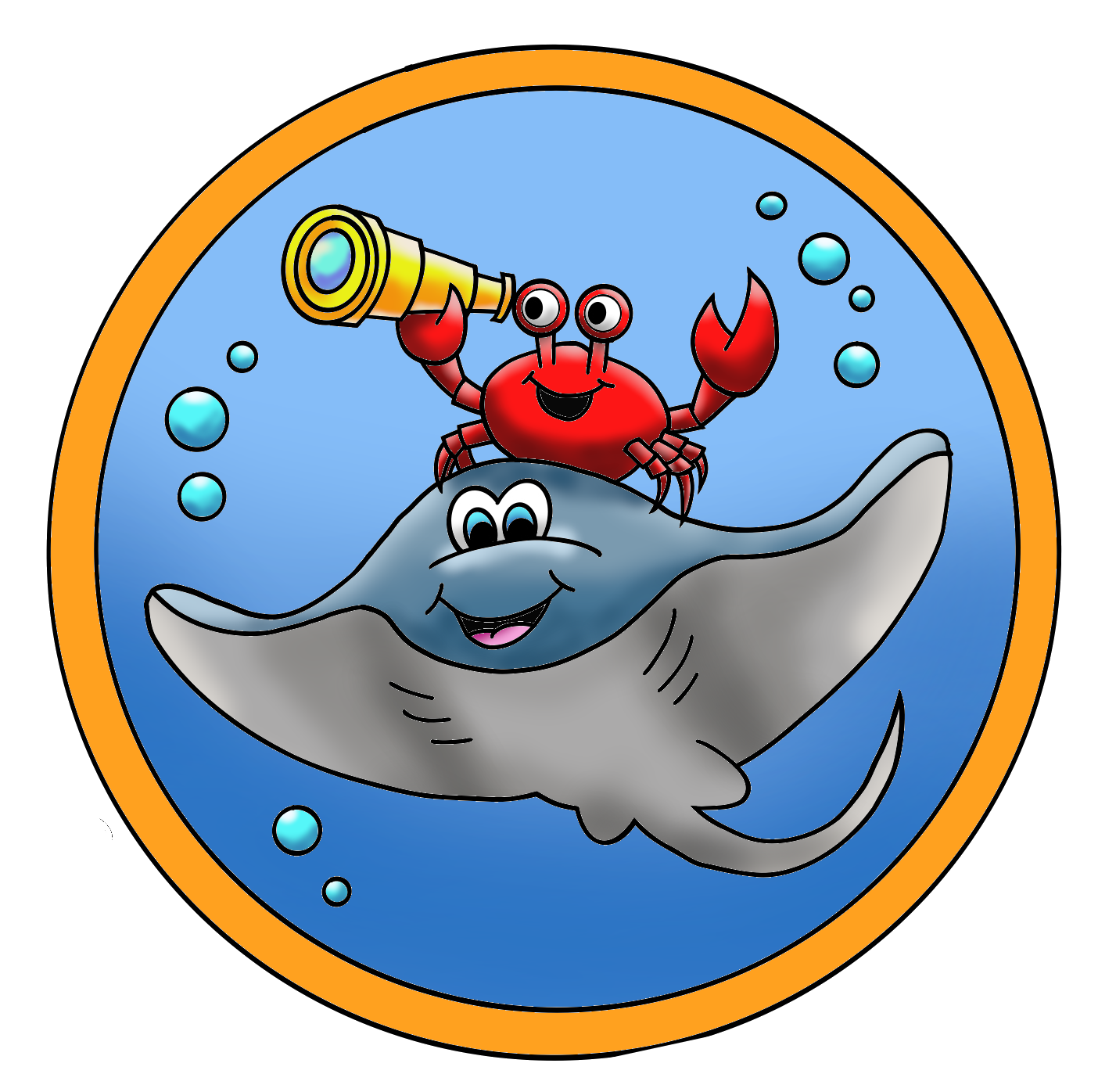 Coastal Crew - Callie and Ryder Sticker