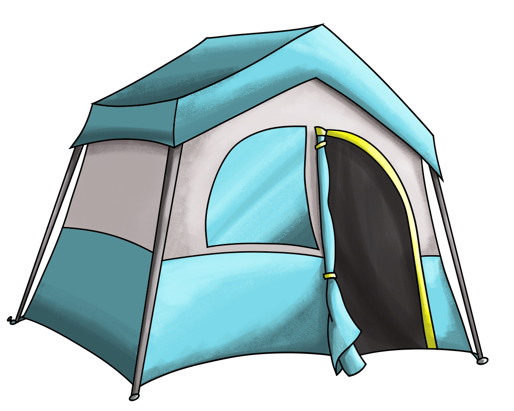 Tent Sticker 3"