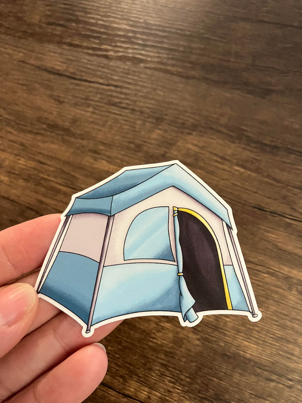 Tent Sticker 3"