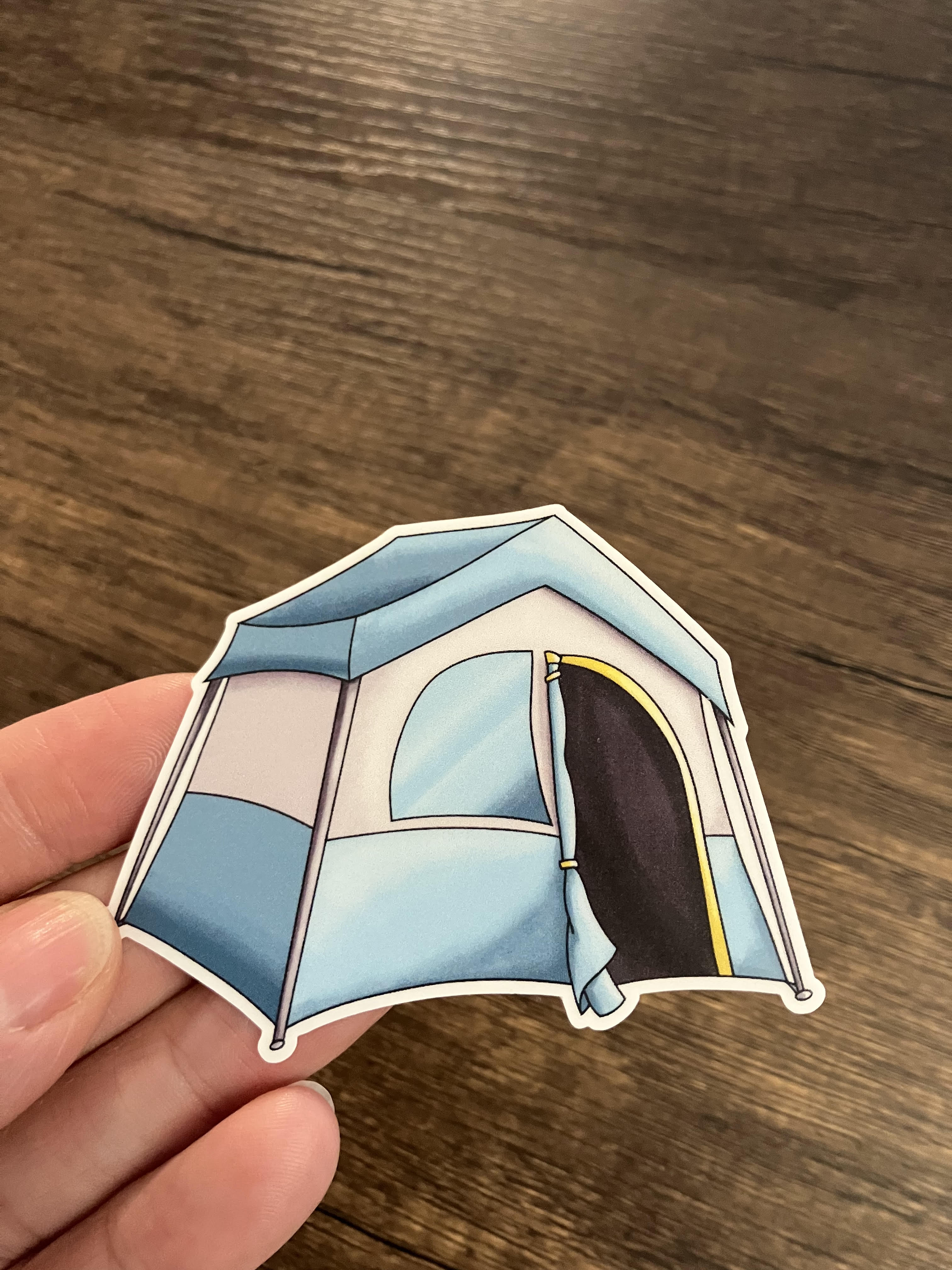 Tent Sticker 3"