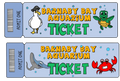 Barnaby Bay Ticket Stickers
